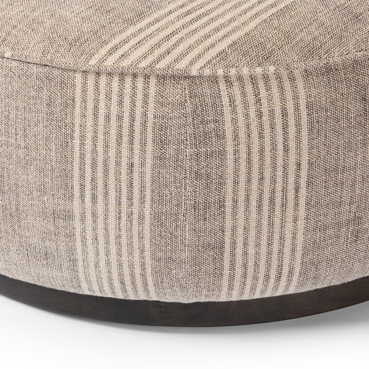 Sinclair Large Round Ottoman