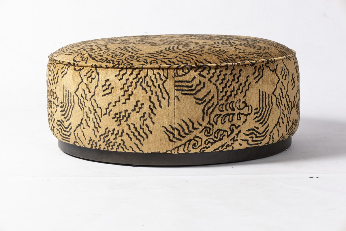 Sinclair Large Round Ottoman