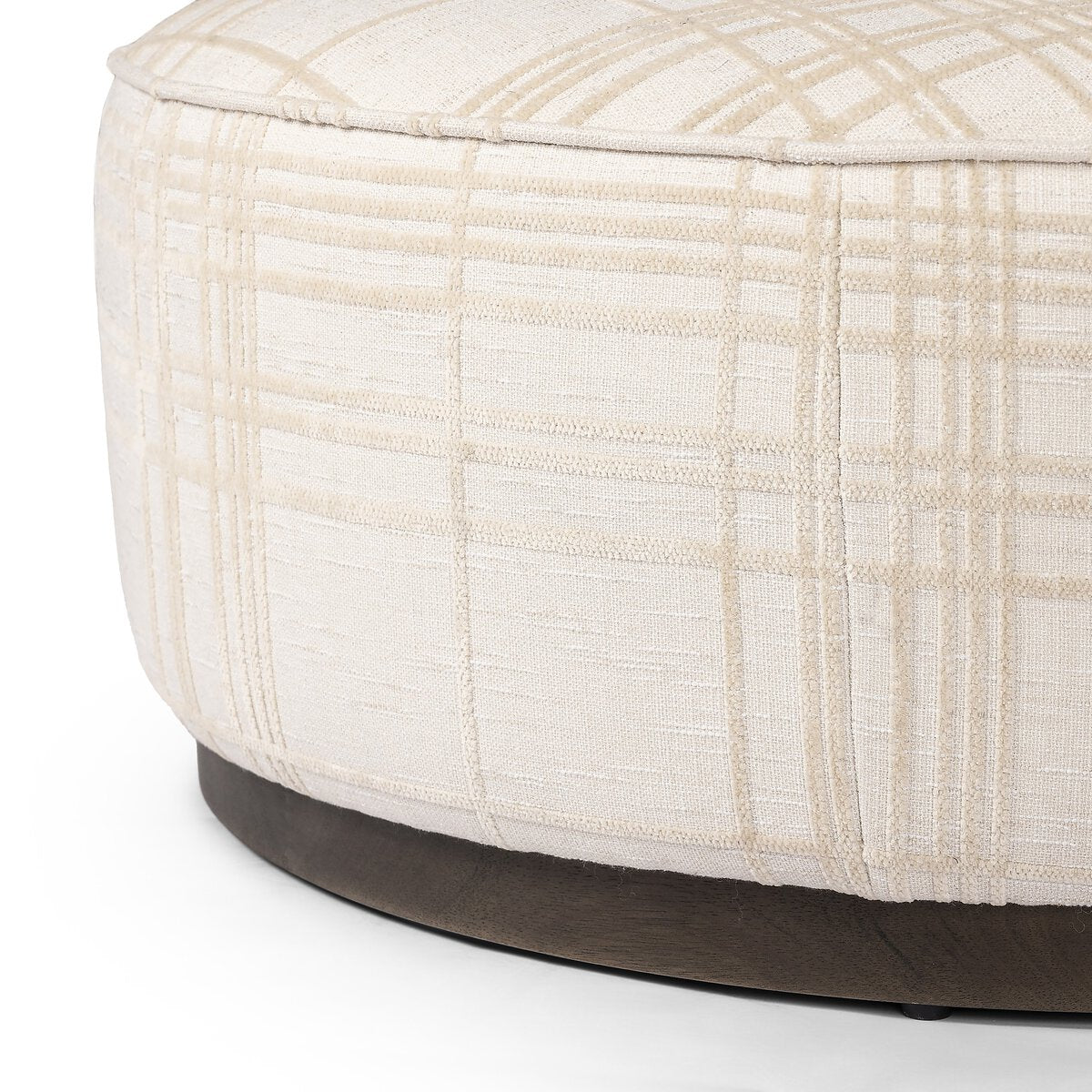 Sinclair Large Round Ottoman