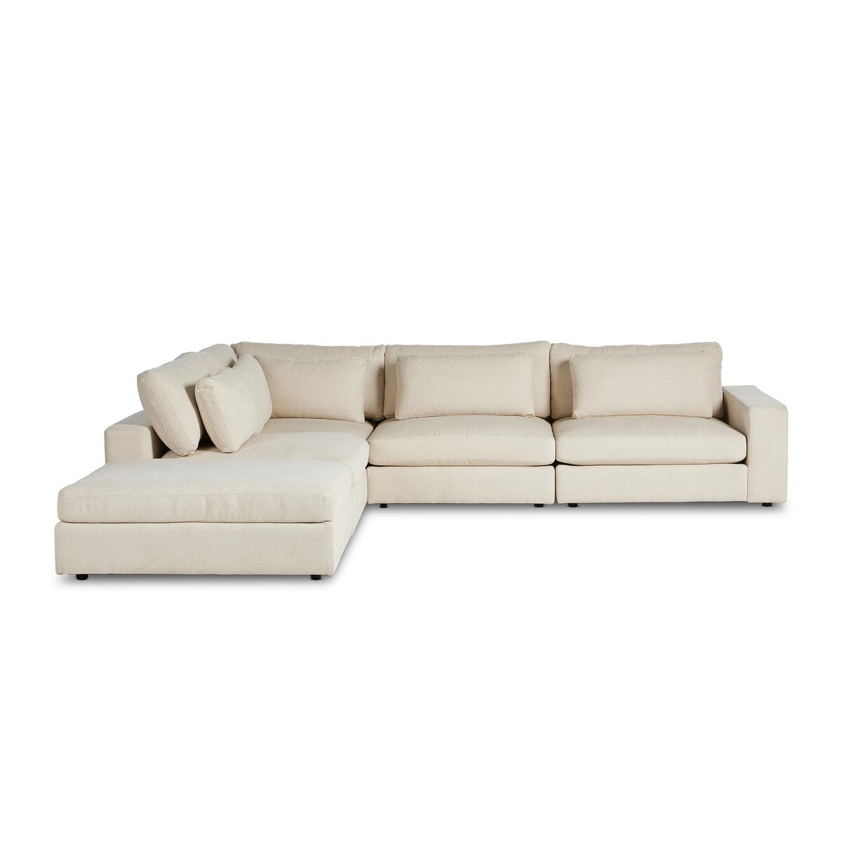 Bloor 4-Piece Sectional W/ Ottoman