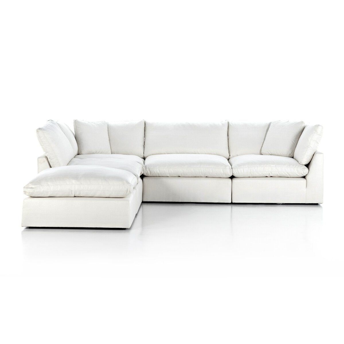 Stevie 4-Piece Sectional W/ Ottoman