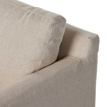 Hampton Slipcover Swivel Chair