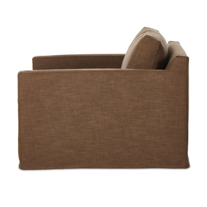 Hampton Slipcover Swivel Chair