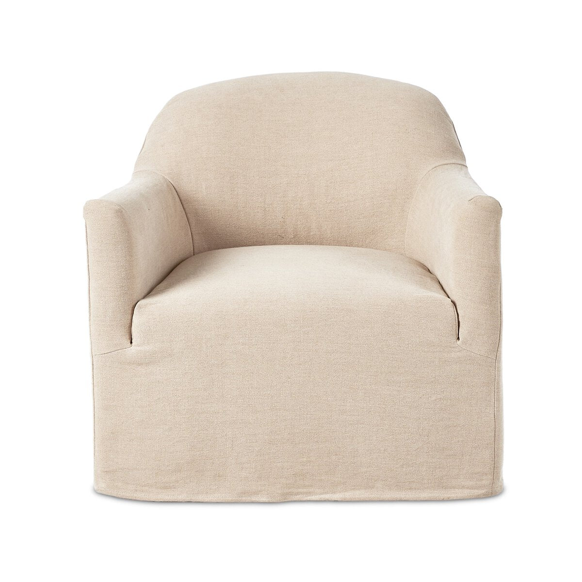 Lowell Slipcover Swivel Chair