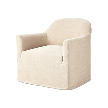 Lowell Slipcover Swivel Chair