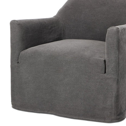 Lowell Slipcover Swivel Chair