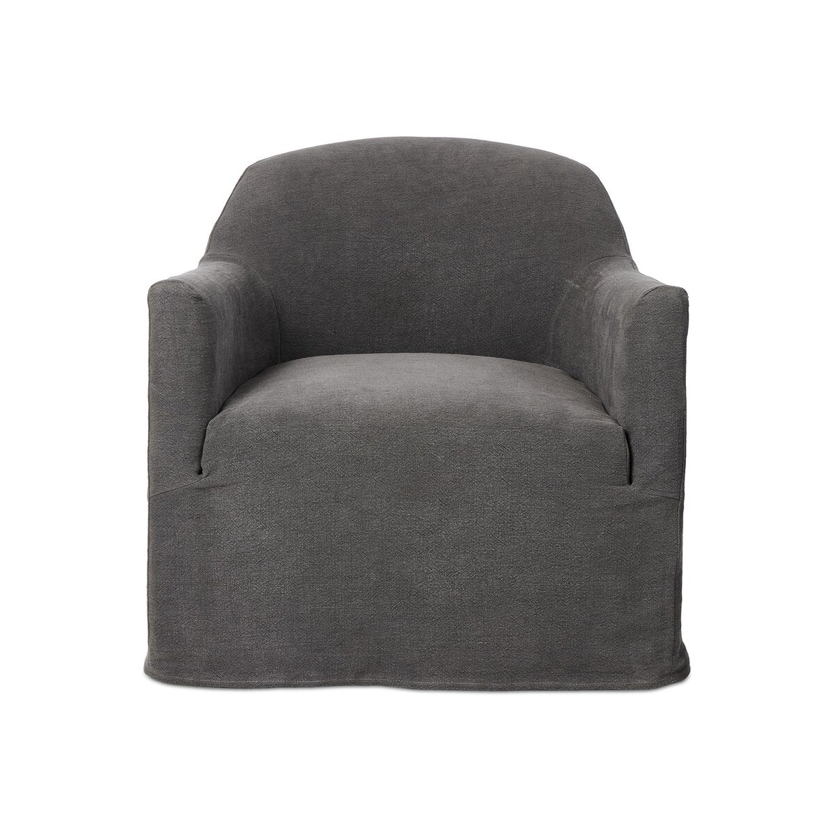 Lowell Slipcover Swivel Chair