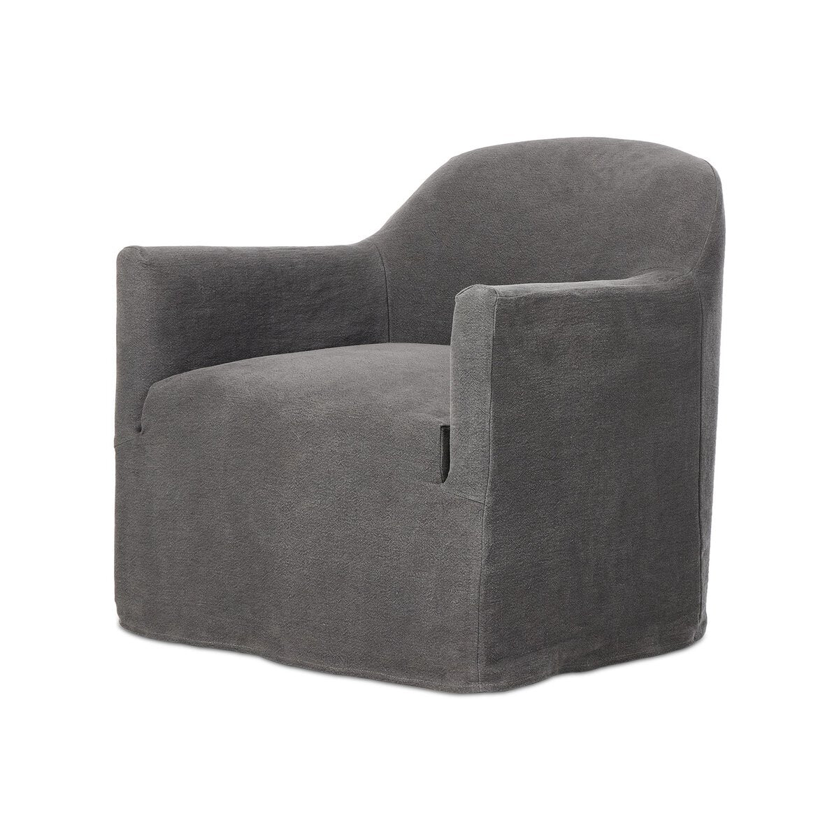 Lowell Slipcover Swivel Chair