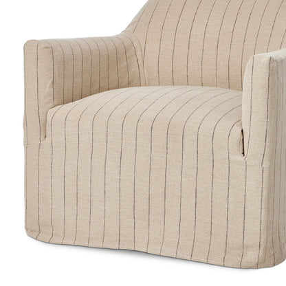 Lowell Slipcover Swivel Chair