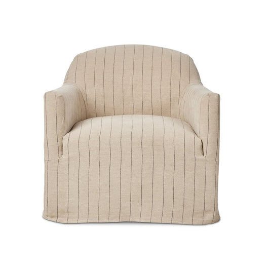 Lowell Slipcover Swivel Chair