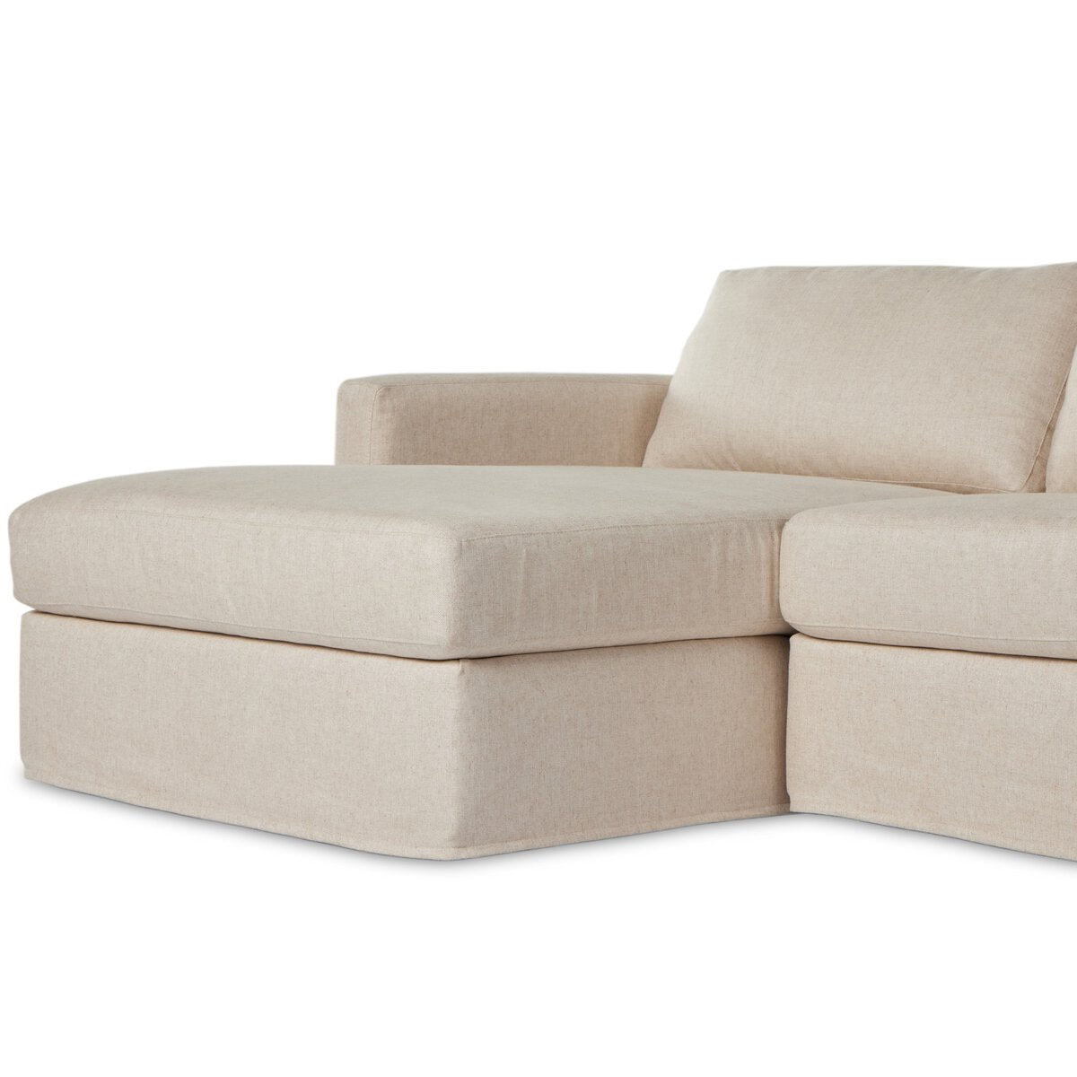 Hampton 2-Piece Slipcover Sectional