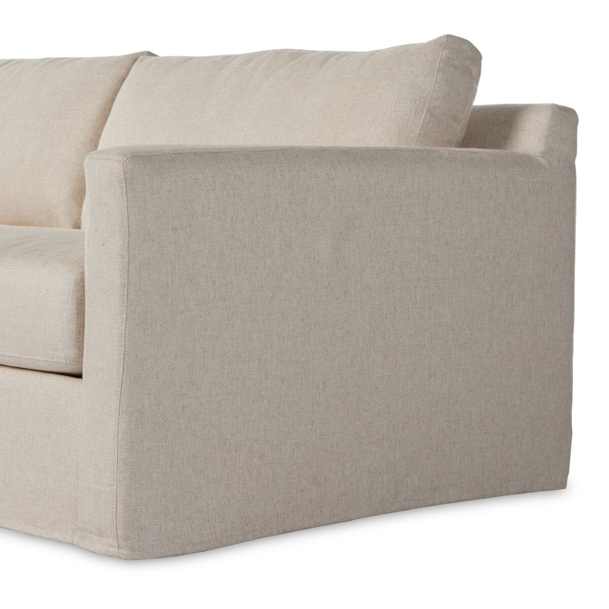 Hampton 2-Piece Slipcover Sectional