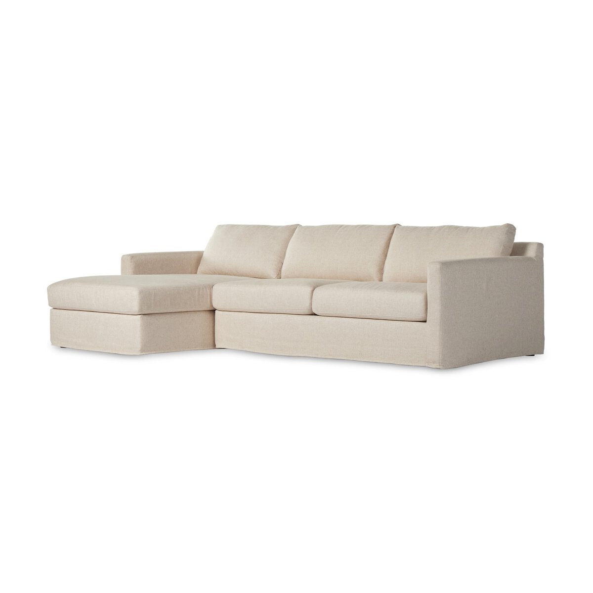 Hampton 2-Piece Slipcover Sectional