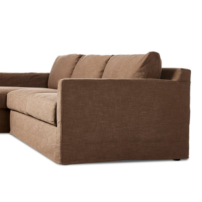 Hampton 2-Piece Slipcover Sectional