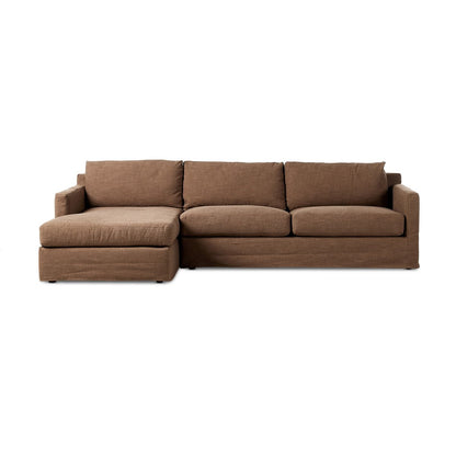 Hampton 2-Piece Slipcover Sectional