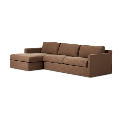 Hampton 2-Piece Slipcover Sectional