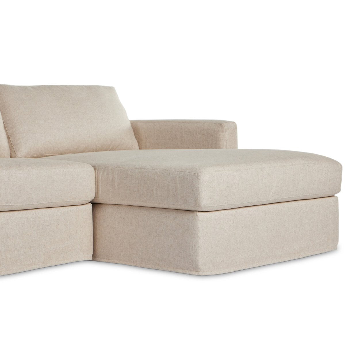 Hampton 2-Piece Slipcover Sectional