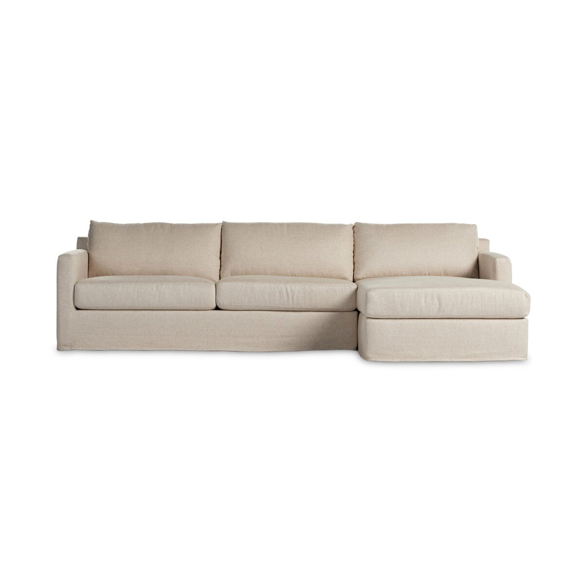 Hampton 2-Piece Slipcover Sectional