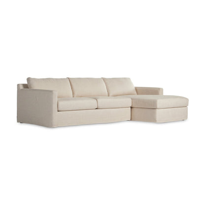 Hampton 2-Piece Slipcover Sectional