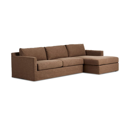 Hampton 2-Piece Slipcover Sectional