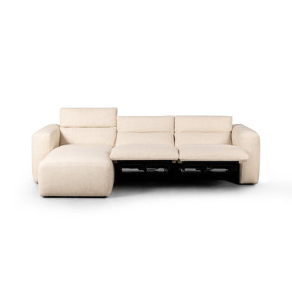 Radley Power Recliner 3-Piece Sectional W/ Chaise