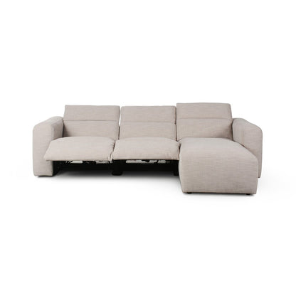 Radley Power Recliner 3-Piece Sectional W/ Chaise