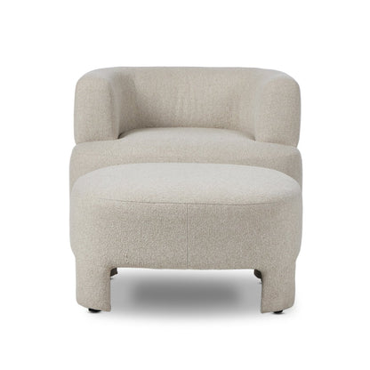 Olvera Chair W/ Ottoman