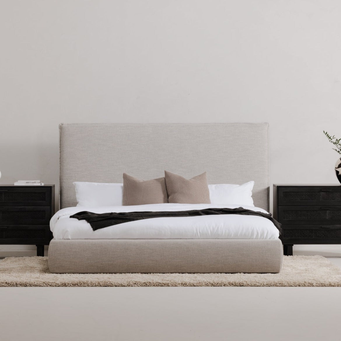 Lyon Bed - Tall Headboard