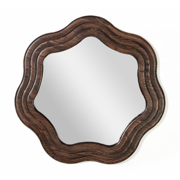 Swirl Round Mirror