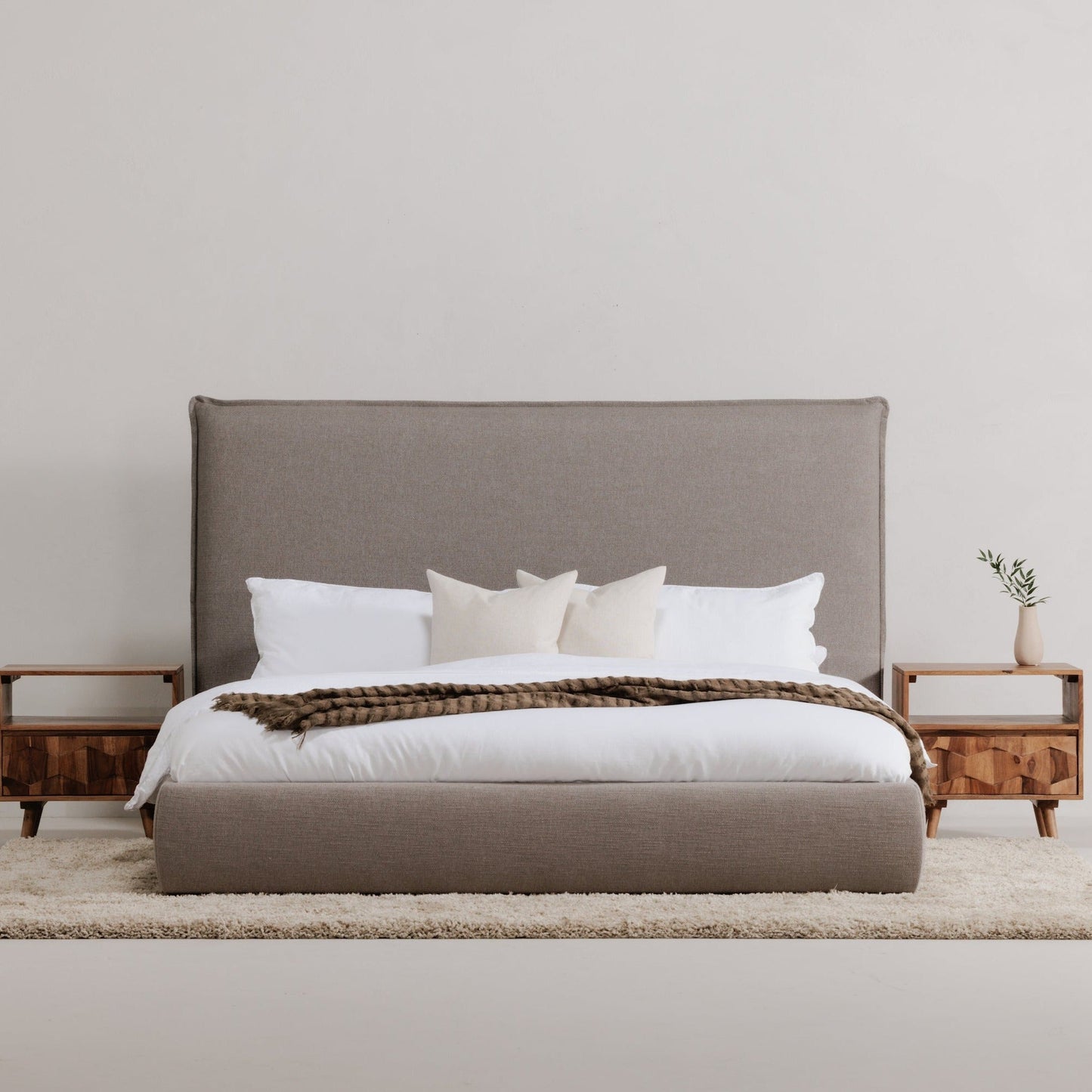 Lyon Bed - Tall Headboard