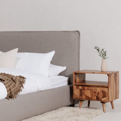 Lyon Bed - Tall Headboard