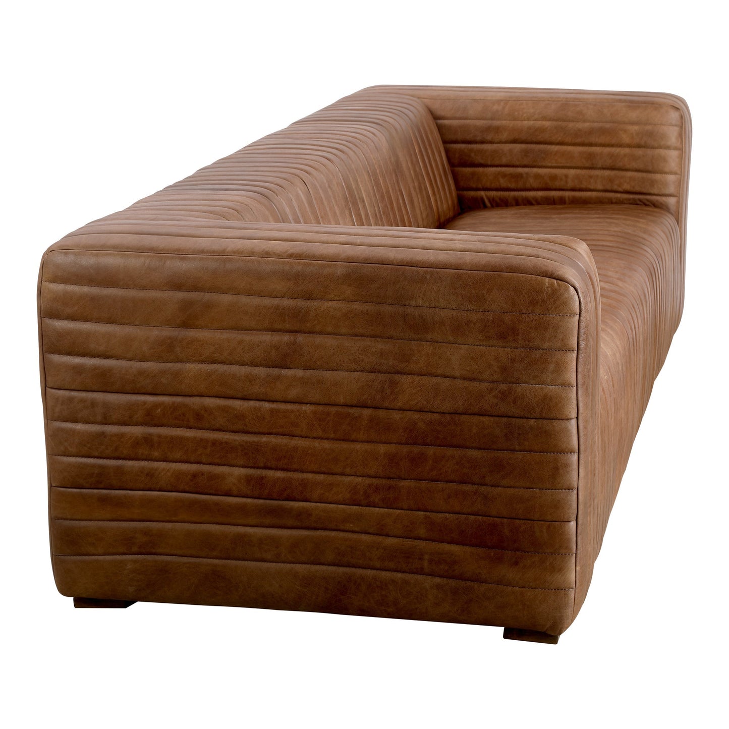 Castle Open Road Brown Leather Sofa