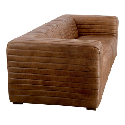 Castle Open Road Brown Leather Sofa