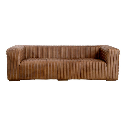 Castle Open Road Brown Leather Sofa