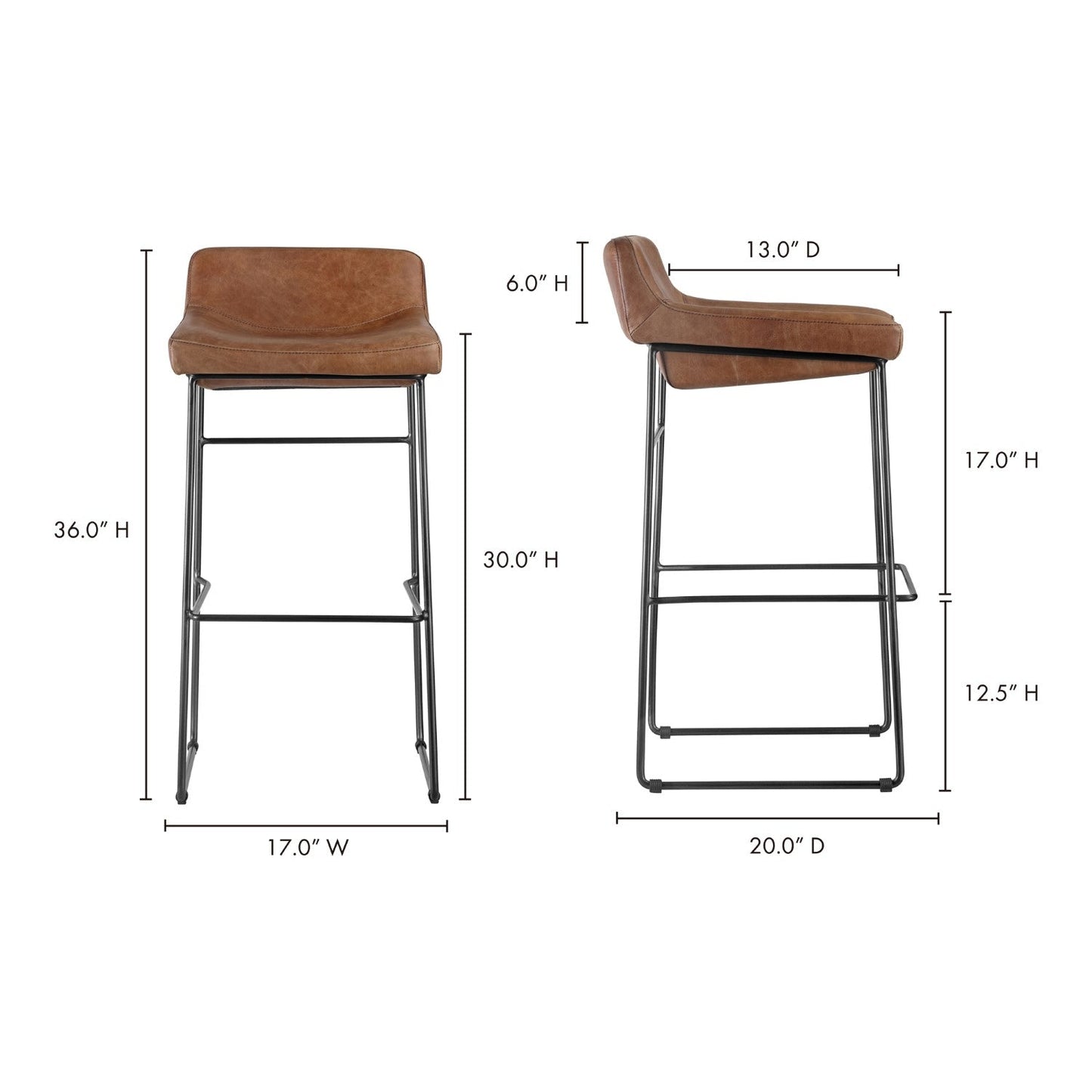 Starlet Bar Stools Set of 2