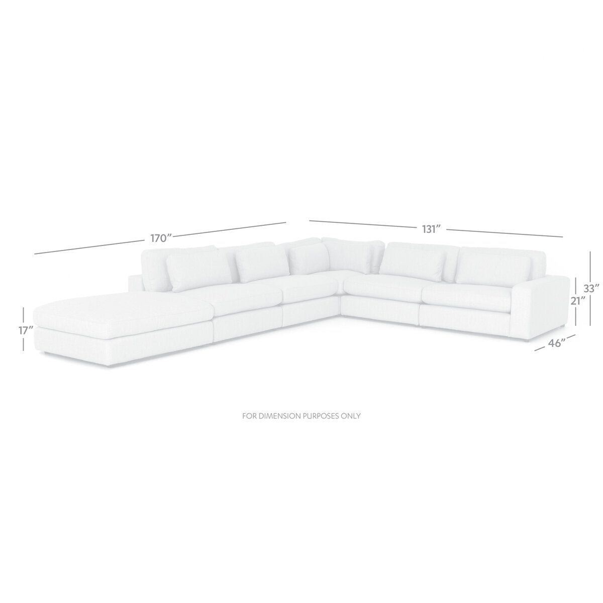 Bloor 5-Piece Sectional