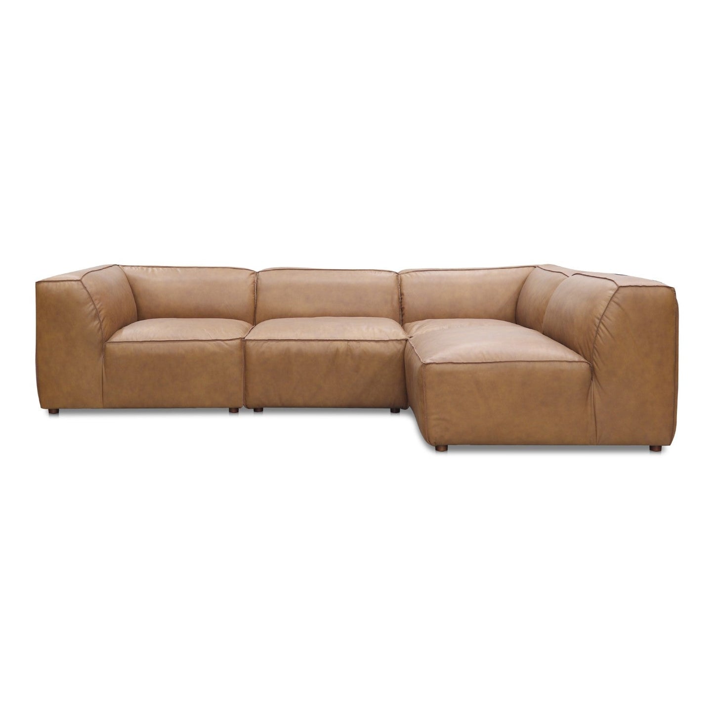 Form Signature Modular Leather Sectional