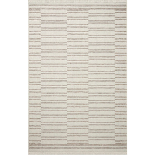 Amber Lewis x Loloi Malibu Indoor/Outdoor Rug - Ivory/Dove