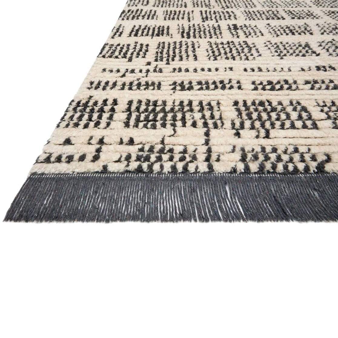 Chris Loves Julia x Loloi Alice Rug - Cream/Charcoal