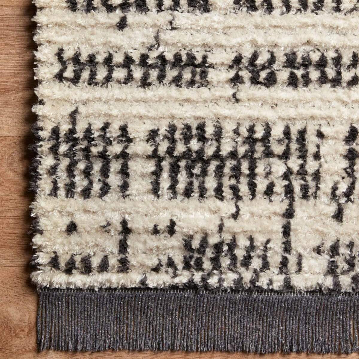 Chris Loves Julia x Loloi Alice Rug - Cream/Charcoal