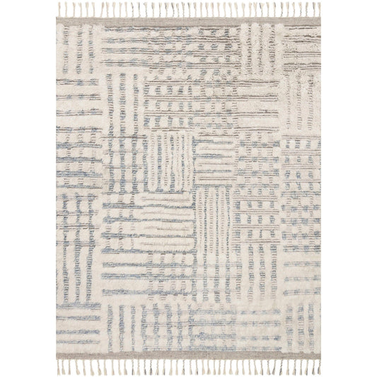 Loloi Khalid Rug - Ivory/Sky