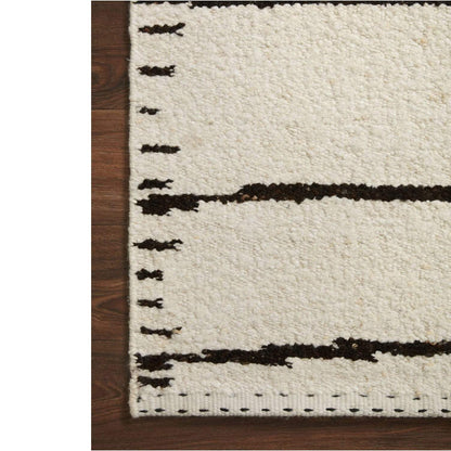 Loloi Roman Rug - Ivory/Black