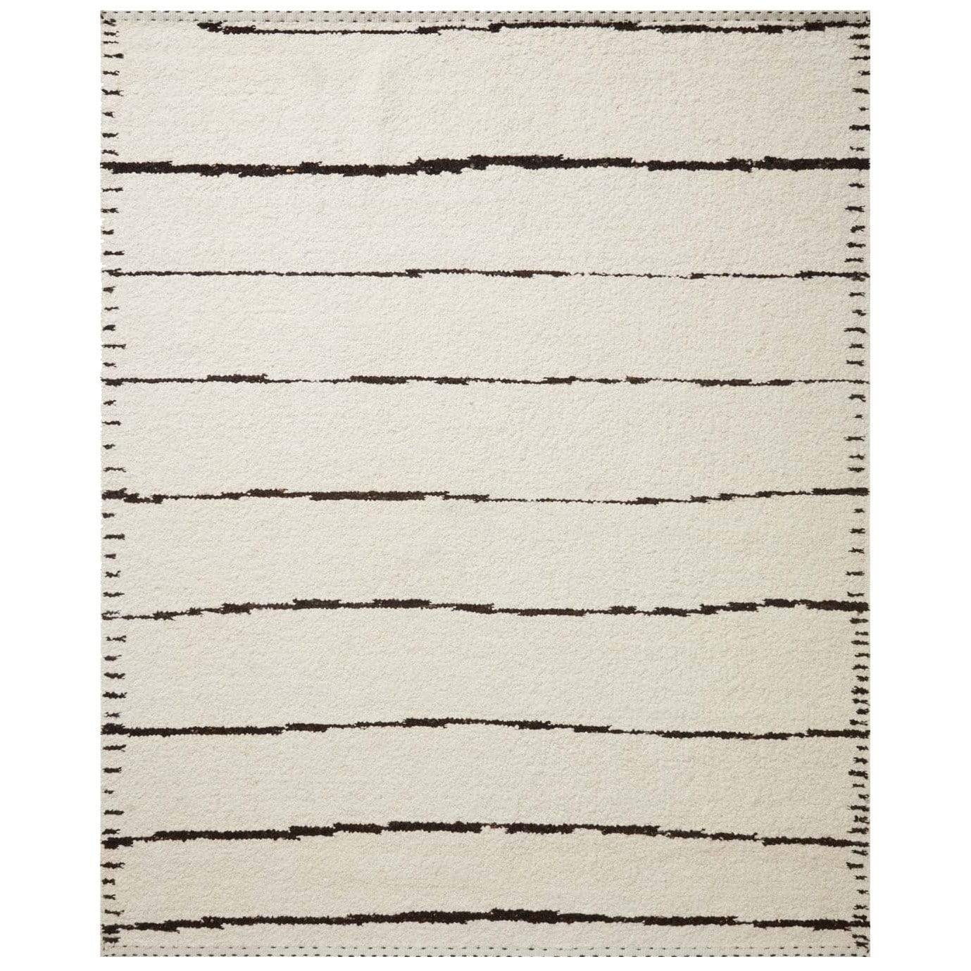 Loloi Roman Rug - Ivory/Black